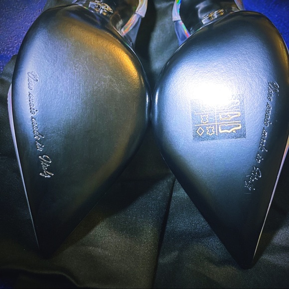 Dolce & Gabbana Cardinale Iridescente pointed-toe Pumps (Actual size 4 !!!!) - Picture 6 of 16